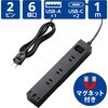 R[h d^bv USB ( RZg 6 USB Type-C ~2 USB-A ~1 ) PD 30W }Olbg K[h
