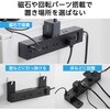 ECT-3920WH 電源タップ 延長コード 6個口 2P USB付 (コンセント×6 Type C×2 USB A×1 ) 一括スイッチ マグネット 雷ガード ほこり防止シャッター エレコム 36211686