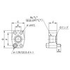 油圧用管フランジ SSA(Oリング溝あり) フジトク 高圧用フランジ 【通販