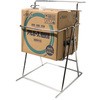 ステンレス製缶スタンド 浅型段ボール用 エム・あい