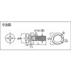B750-0408 ナベ頭組込ねじ(三価クロメート・丸ワッシャー付) TRUSCO 37292613
