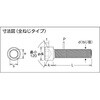 B730-1015 六角穴付ボルト(三価クロメート・全ねじタイプ) TRUSCO 37294381