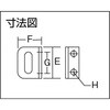 TKNW-107SU ステンレスW貫抜  用共受 TRUSCO 37295876