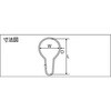 TCH-15 カーテンフック TRUSCO 37297574