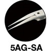 5AG-SA 耐酸耐磁ピンセット スイス トゥィーズ型(非磁性タイプ) TRUSCO 37309535