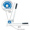 TTBL19M チューブベンダークイックレバー式19mm用 TRUSCO 39529506