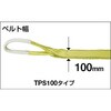 TPS100-20 ポリエステルスリング 両端アイ形 ベルト幅100MMタイプ TRUSCO 37316815