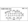 V38B-150 連結ベーススチール製 TRUSCO 37318084