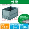 TR-O50B 薄型折りたたみコンテナ(フタなし) TRUSCO 37319931