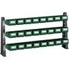 UPR-ML1803K ライトビンラック(卓上型・高さ475mm) TRUSCO 37324086