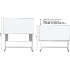 UDS-9118 スチール製片面昇降式移動ボード TRUSCO 37475334