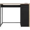 収納付きデスク 幅89cm×奥行39cm 2口コンセント付き アイリスオーヤマ