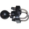 マウンティングシステム U型クランプ付ボール(適応パイプ径Φ19～31.8) LAMP(スガツネ)