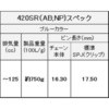 420SR(ABGNP) 102L SPJ mV[`F[ 420SR ^u[ EK`F[ 40472801