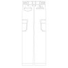 AS-1525 【加工可】AS-1525 エコ・製品制電 ツータックカーゴパンツ コーコス信岡 12107707