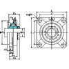 UKFS 印ろう付き角フランジ形(テーパ穴) FYH(日本ピローブロック)