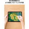 P-TPACSTAP10WWH タッチペン iPad用 ペンシル スタイラスペン USB-C急速充電 傾き検知 誤作動防止 磁気吸着 ペン先 極細 エレコム 38512525