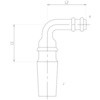 ホースコネクター L 字口 4168シリーズ 旭製作所