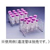 遠沈管用ラック ステンレスワイヤー製 IWAKI(AGCテクノグラス)