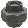 ユニオン 可鍛鋳鉄製管継手 (黒) 吉年