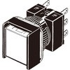 押ボタンスイッチ(正方形)(LED減圧照光機能内蔵)(丸胴形Φ16) A16 omron(オムロン)
