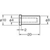 F03-08 ELECTRODE BAND END-CAP dɑїpGhLbv  F03- omron(I) 39061881