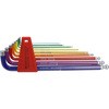 ボールロング六角棒レンチセット(レインボー) PB SWISS TOOLS
