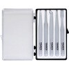 TPP-25-SET-TM 透明プラスチック製ピンセット(組セット/非磁性タイプ) TRUSCO 39270009