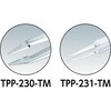 TPP-25-SET-TM 透明プラスチック製ピンセット(組セット/非磁性タイプ) TRUSCO 39270009