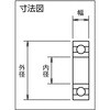 TBPM10060 ポリアセタール樹脂ベアリング TRUSCO 39288708