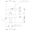 T-A50B ボールキャスター 切削加工品 TRUSCO 39273089