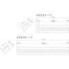 HSK40-17 ツーリングフレームHSK40シャンク用通常タイプ TRUSCO 39280326