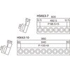 HSK63-10 ツーリングフレームHSK63シャンク用通常タイプ TRUSCO 39280335