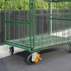 TWRJB-150RSP ブレーキサインプレート式キャスター(プレス製ゴム車)台車用 TRUSCO 39287484