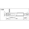 ZMSP-4-40 絶縁丸サポーター TRUSCO 39289435