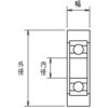 TEFH1504 樹脂ベアリング Eシリーズ フラットタイプ軸穴 TRUSCO 39295683