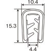 AJWP-ET05-2M-BK オール樹脂ワンタッチガスケット TRUSCO 39302184