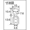 SWP-08-2M-GY シリコーン製ワンタッチガスケット TRUSCO 39302263