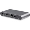 USB Type-C マルチ変換アダプタ 4K DisplayPort x2 USB-A x2 100W Power Delivery 3.0 StarTech.com