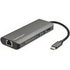 マルチポートアダプター/USB-C接続/シングルモニター/4K30Hz HDMI/60W USB PD/3x USB 3.0ハブ/イーサネット/カードリーダー StarTech.com