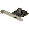 2ポートUSB 3.1(10Gbps)増設PCI Expressインターフェースカード USB Type-A(外部ポート x1/ 内部ポート x1) StarTech.com