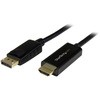 DP2HDMM1MB DisplayPort - HDMI�ϊ��A�_�v�^�P�[�u�� 1m 4K�Ή� �f�B�X�v���C�|�[�g(�I�X) - HDMI(�I�X) StarTech.com 39433678