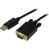 DisplayPort - VGA変換ケーブル 4.5m DP(オス) - VGA(オス) 1920x1200 StarTech.com