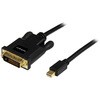 Mini DisplayPort - DVI 変換ケーブル/1.8m/mDP 1.2 - DVI-Dビデオ変換/1080p/ミニディスプレイポート - DVI シングルリンク映像コンバータ/パッシブアダプタケーブル StarTech.com