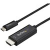 CDP2HD2MBNL USB-C - HDMIケーブル 2m 4K/60Hz ブラック StarTech.com 39434536