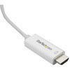 CDP2HD2MWNL USB-C - HDMI 変換ケーブル/4K60Hz/USB Type-C - HDMI 2.0 ディスプレイアダプタケーブル/Thunderbolt 3 互換/DP 1.2 Altモード/HBR2対応 StarTech.com 39434545