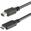CDP2MDPMM1MB USB-C - Mini DisplayPortケーブル 1m 4K/60Hz ブラック StarTech.com 39434667