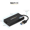 USB32HD4K USB 3.0ΉHDMIfBXvCA_v^/4K30HzΉ/USB Type-Aڑ/DisplayLinkF/Mac & Windows Ή StarTech.com 39435008