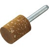 KI2220F ゴム軸付砥石(軸径 6mm) #220シリーズ 色：黄 TRUSCO 39475712