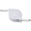 USB Type-C to Lightning巻き取り式 データ転送ケーブル グリーンハウス